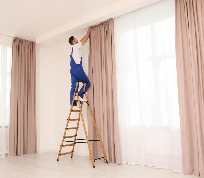 Curtain Installation And Curtain Fixing