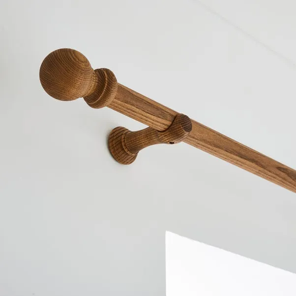 Tilton Wood Curtain Pole